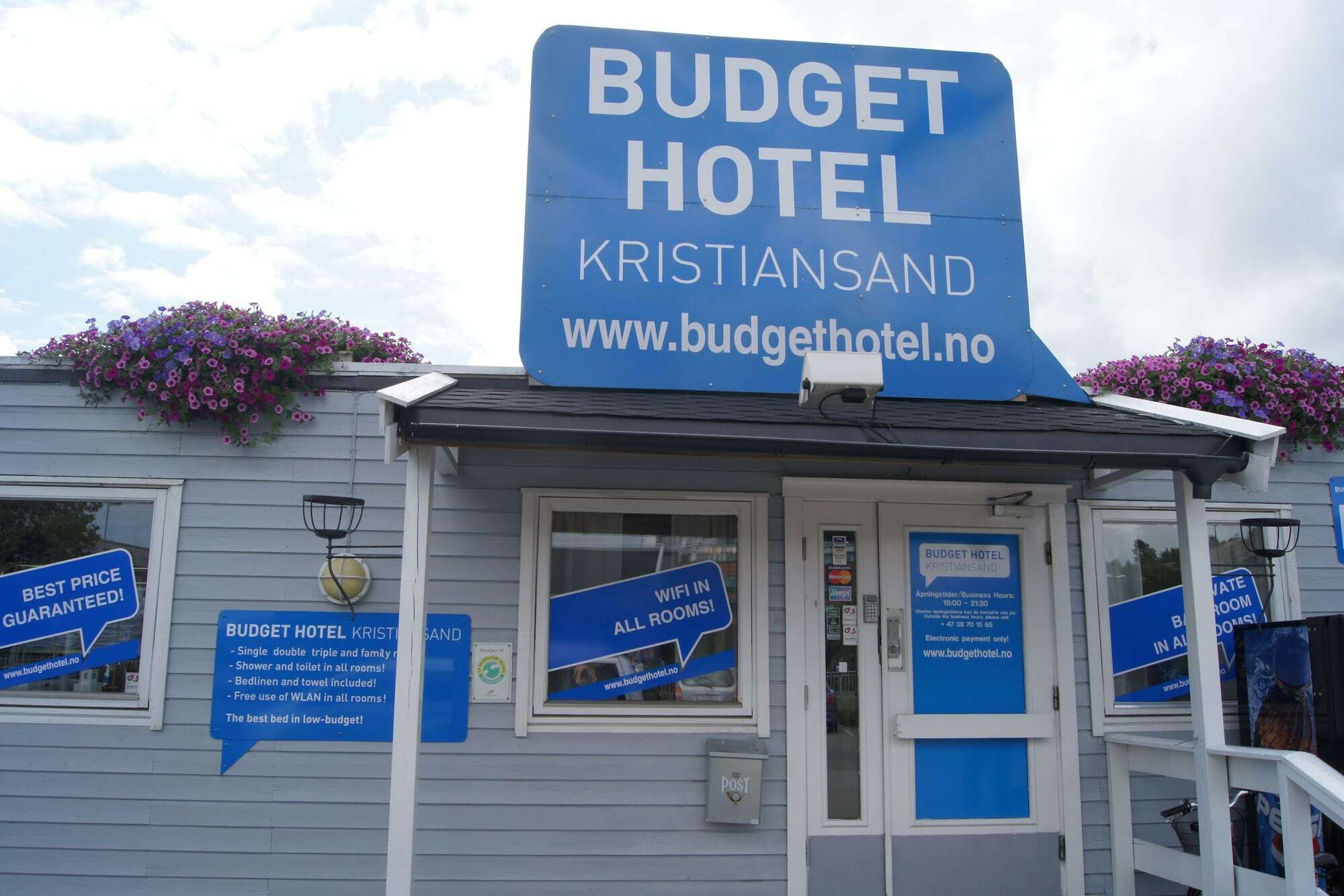 Budget Hotel クリスティアンサン エクステリア 写真